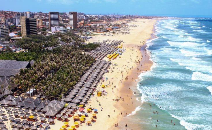 Apto Exclusivo, 200M Da Praia, Horario Flexivel 24 Horas Форталеза Экстерьер фото